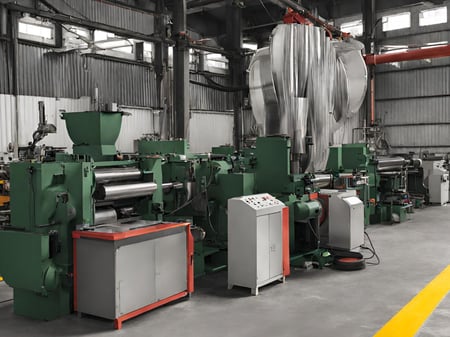 Extrusión de plástico y caucho