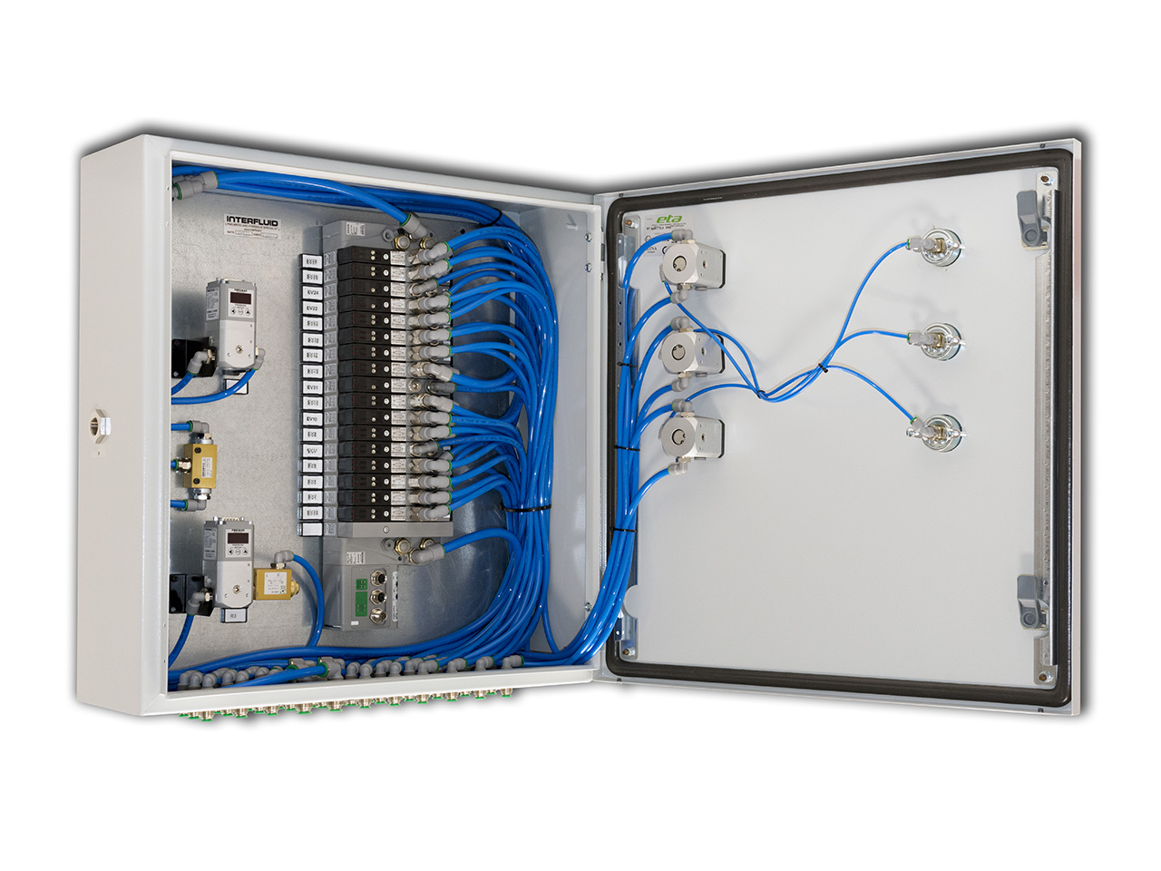 Pneumatic control panels