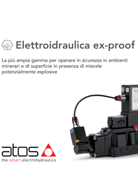 Atos: elettroidraulica ex-proof