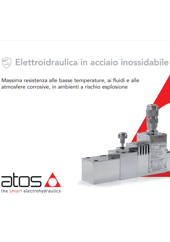 Atos: componentistica in acciaio inox