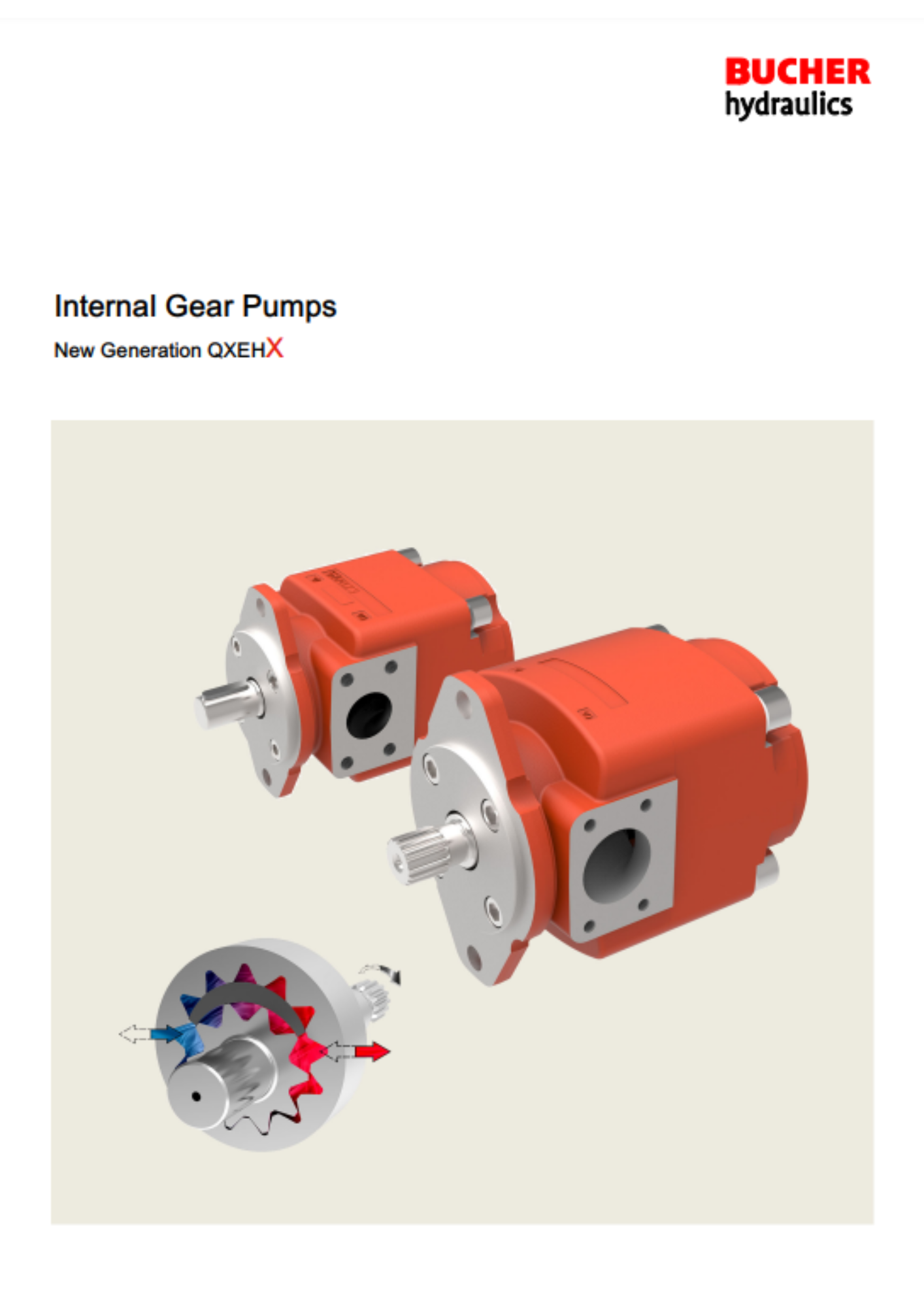 Bucher: QXEHX internal gear pumps