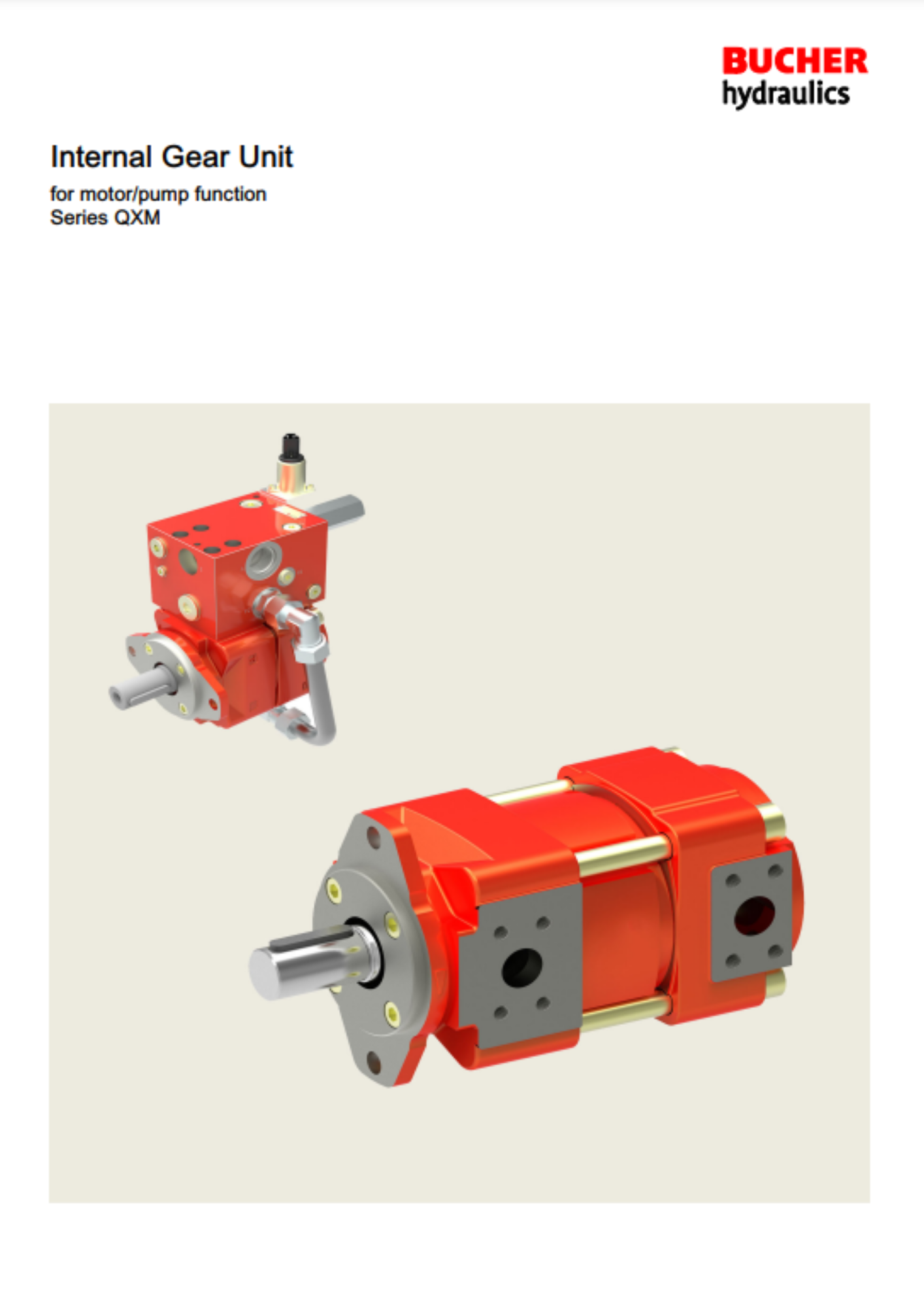 Bucher: QXM internal gear pumps