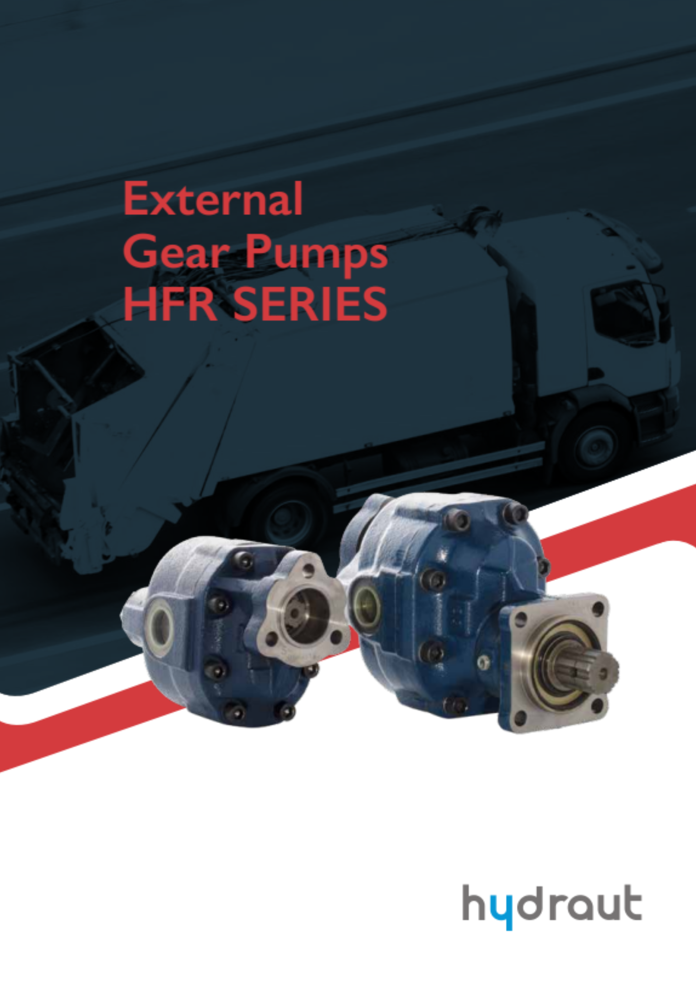 Hydraut: bombas de engranajes externos HFR