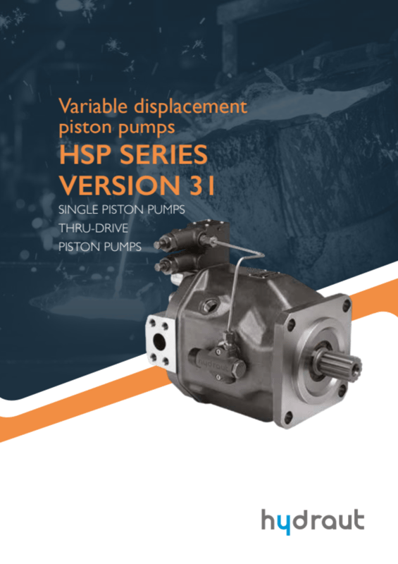 Hydraut: bombas de pistones axiales HSP