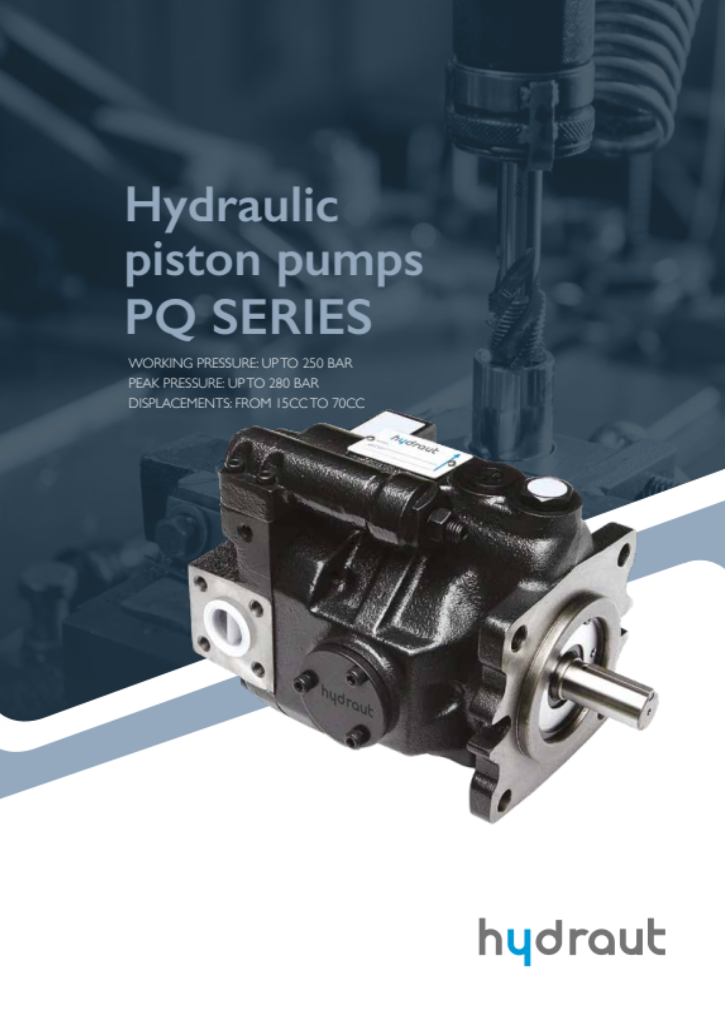 Hydraut: pompe a pistoni assiali PQ