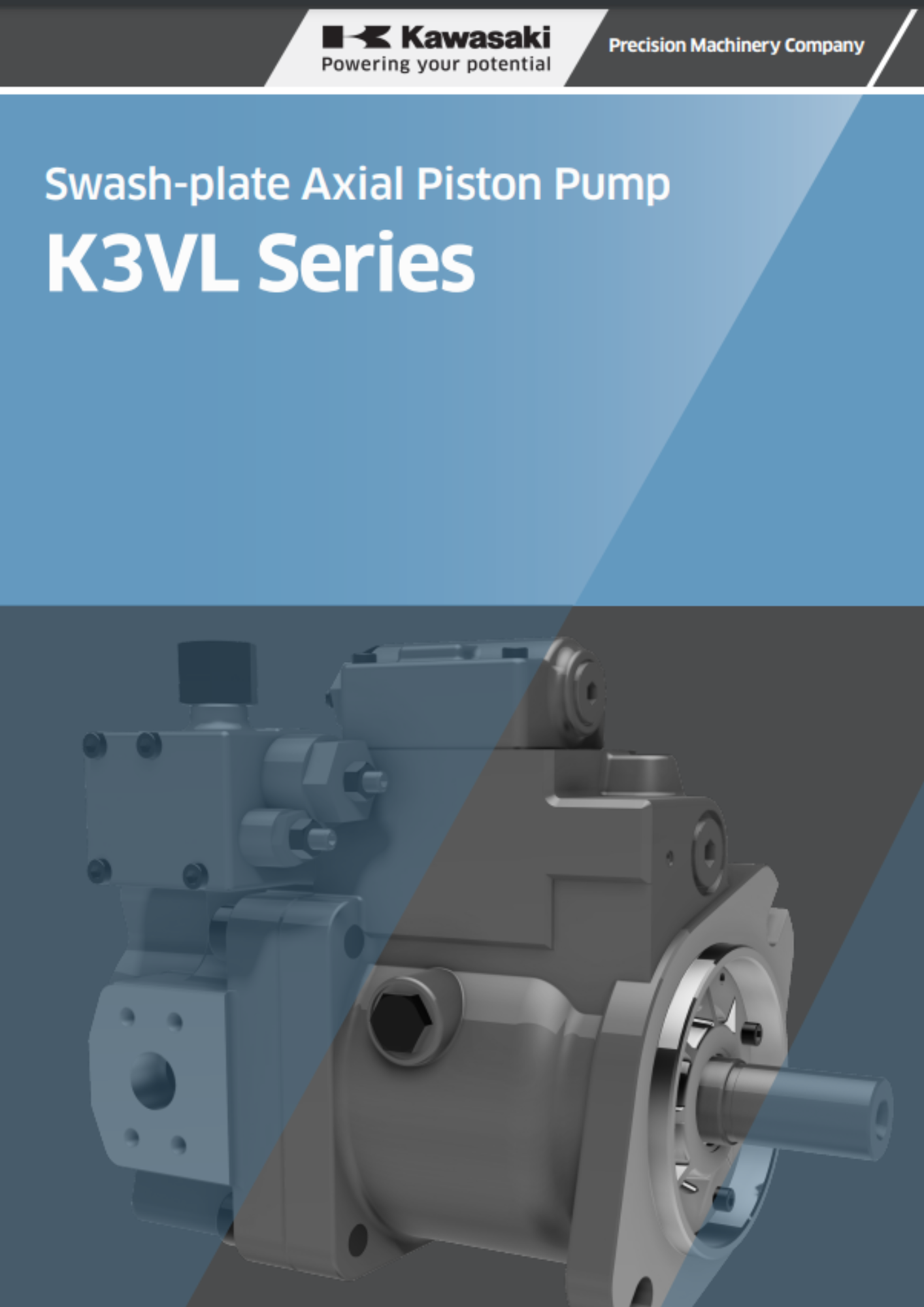 Kawasaki: K3VL axial piston pumps