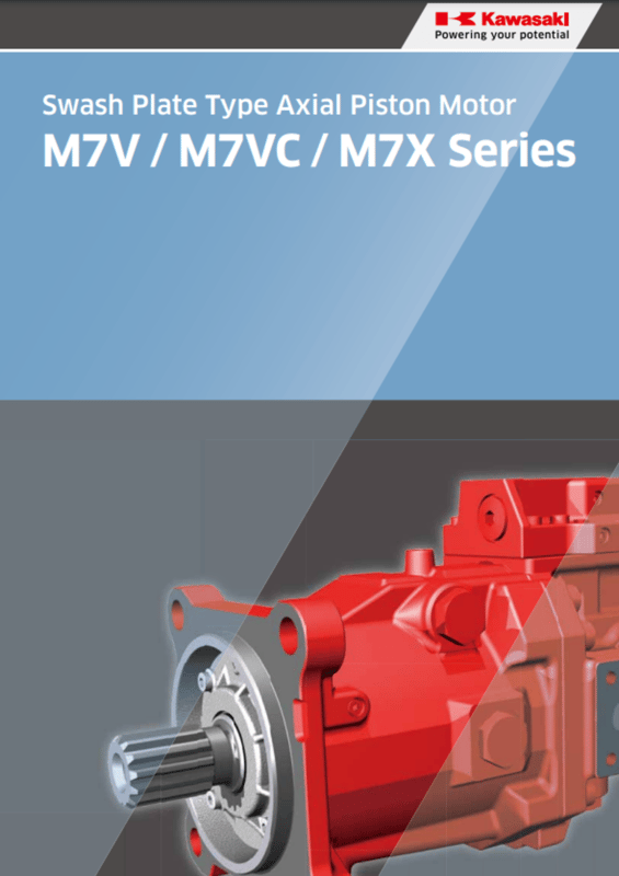 Kawasaki: M7V-M7X motores de pistones axiales