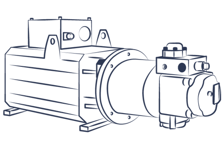 Servo pump system