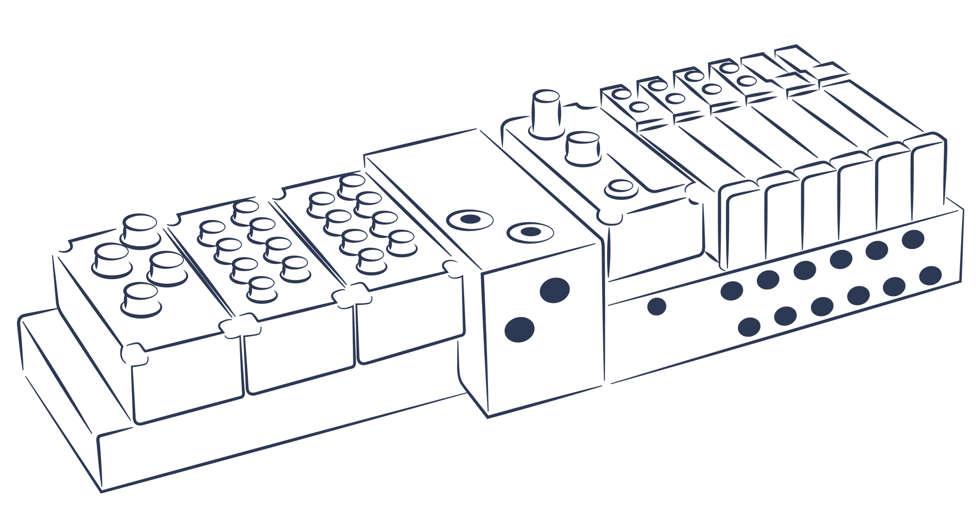 Solenoid valves manifolds