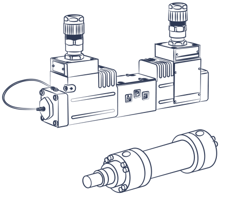 Hydraulic components in stainless steel