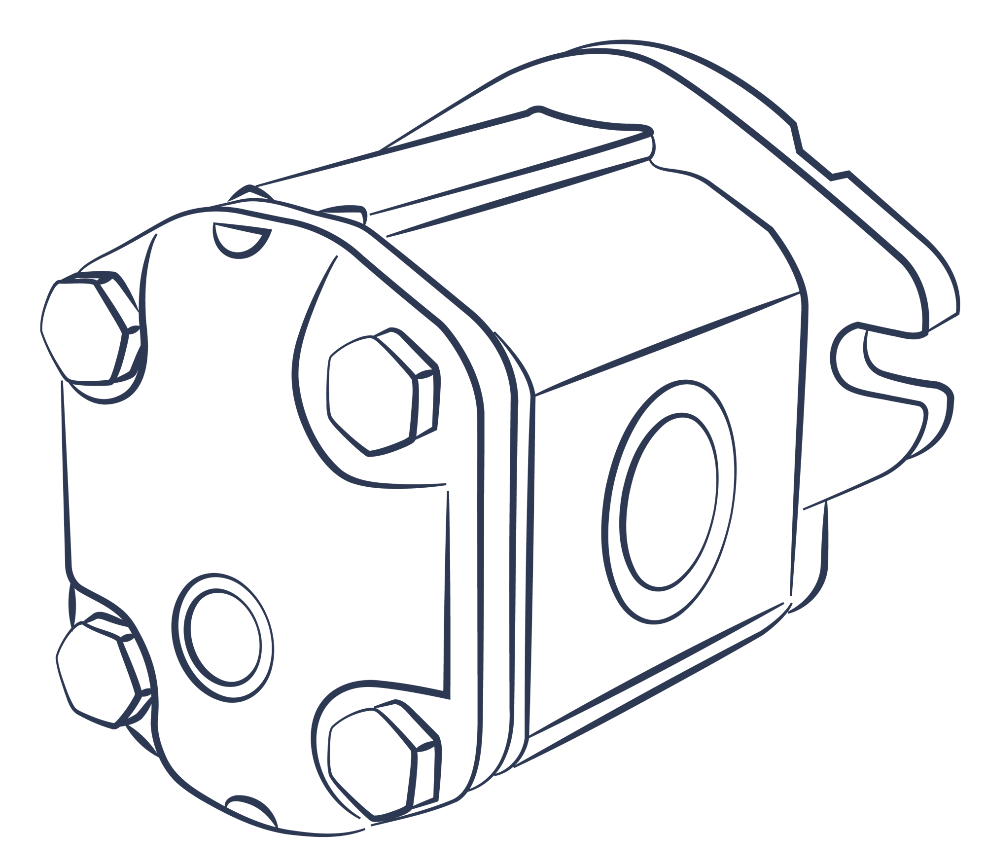 External gear motors