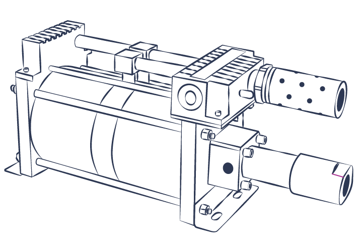 Air driven liquid pumps